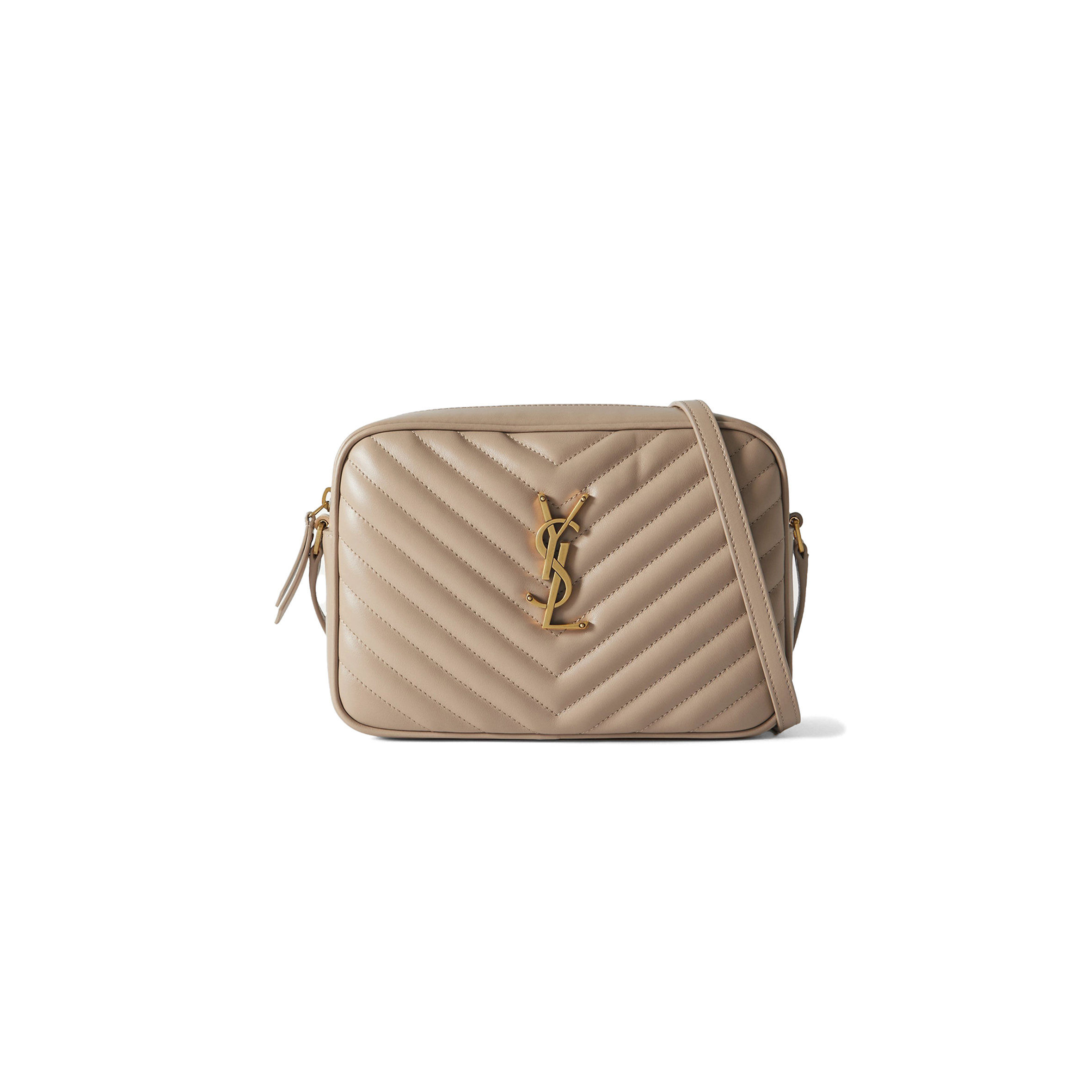 YSL LOU MEDIUM QUILTED LEATHER SHOULDER BAG 612544DV7072721 (23*16*6.5cm)
